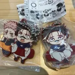 呪術廻戦 キャラばんちょうこうラバーマスコット 虎杖悠仁 脹相 死滅回游