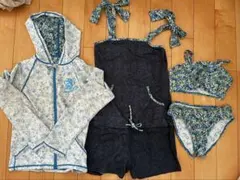 【即日発送】150 160 女の子 水着セット