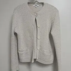 UNIQLO ユニクロ　ニットショートジャケット