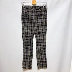 Betty smith ベティスミス　チェック柄　ストレートパンツ　SSのサムネイル