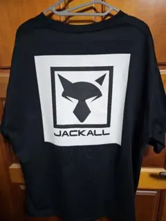 JACKALL ビッグシルエット Tシャツ ブラック　Ĺサイズのサムネイル
