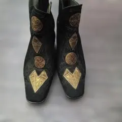 ブラックウエスタンブーツ