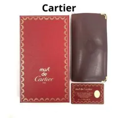 Cartier 長財布 箱、ギャランティカード 収納布付き - メルカリ