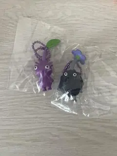 【食玩】ピクミン　マスコット&フルーツグミ　岩ピクミン　紫ピクミン