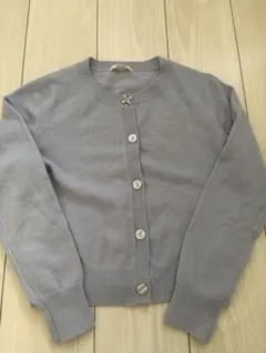 snidel 薄紫長袖カーディガン