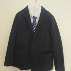 UNIQLO スーツ上下セット ネイビー 160