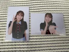 平岡海月 日向坂46 14th制服 ミニ生写真 2種コンプ