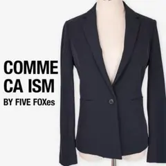 COMME CA ISM コムサイズム テーラードジャケット ネイビー S 7号