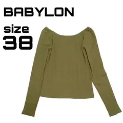 BABYLON バビロン トップス カーキのサムネイル