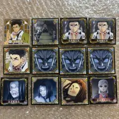 鬼滅の刃　シール烈伝4 悲鳴嶼行冥　産屋敷　12枚セット　柱合会議