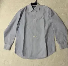 美品　Maker's Shirt 鎌倉 シャツ 長袖 43-87 ストライプ