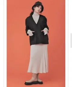 Mila Owen ジャケットプルオーバー×ニットスカート setup