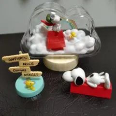 スヌーピー チョコエッグ　リーメント　ウェザーテラリウム