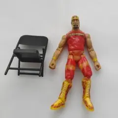 超人ハルク・ホーガン アクションフィギュア 椅子付き　WWEのサムネイル