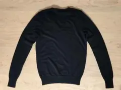 UNIQLO ユニクロ 春ニット Vネック ブラック