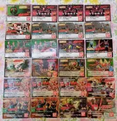 ガシャポンミニブックHGシリーズ 仮面ライダー 16種24枚セット 中品