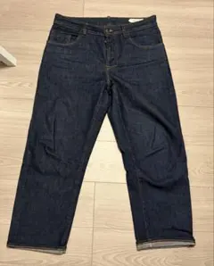 YCHAI レギュラーフィット ダークデニムパンツ　イカイ