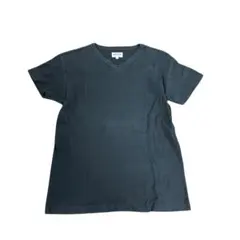Tシャツ　KENZO リブデザイン　半袖　ブラック　フリー　古着　8eのサムネイル