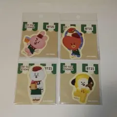 BT21 RJ TATA COOKY CHIMMY ベーカリー ステッカー