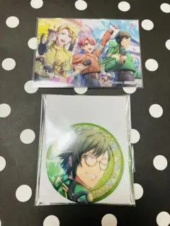 た*り様 【未使用】アイナナ 9周年 缶バッジ ハーフブロマイド 二階堂大和