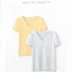 【極美品】フォクシーブティック★Knit Top SUNNY DAY 　イエロー 極美品》フォクシー 2022年 サマーニット SUNNY DAY インスタ掲載