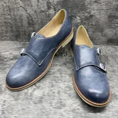 美品✨リーガル【25】ダブルモンク レザーシューズ ビジネス カジュアル