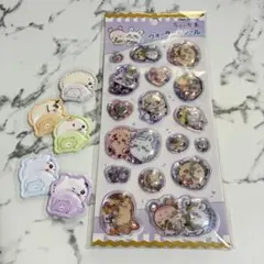 ちいかわ　ウォーターインシール　おしりもっちりフレークシール　セット