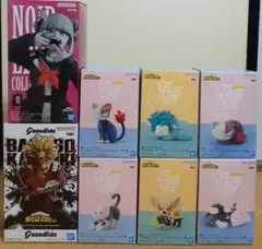 ヒロアカ　Fluffy Puffy　グランディスタ　フィギュア　8点セット