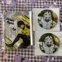 ブルーロック 蜂楽 廻 ブルロ 缶バッジ