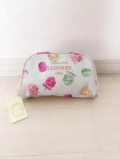 Ladurée バラとマカロン ポーチ