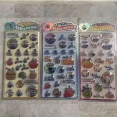 【即日発送】うるちゅる pop シール スンスン ノンノン ゾンゾン 3点セット