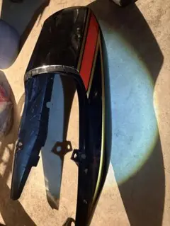 XJR400R 後期 CBX変身 テールカウル 黒＋紅黒 / 塗装 ブラック