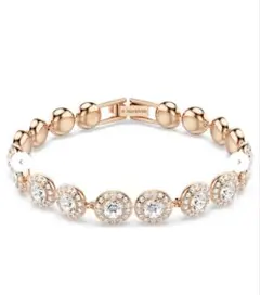 値下げ！！Swarovski ローズゴールド ブレスレット