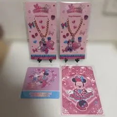 ミニーのファンダーランド　チャーム　コースター　カード