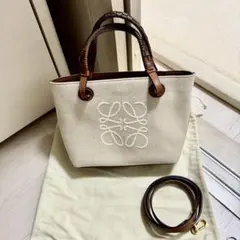 ロエベ トートバッグ アナグラム マザーズバック - メルカリ