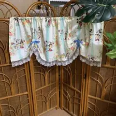 ディズニー　カフェカーテン　スタイルカーテン　147×50