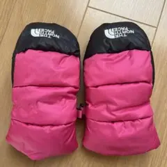 THE NORTH FACE ピンク ミトン 手袋　2T/2B
