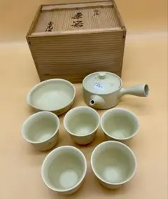 茶道具 阿漕窯 青柳翠峰造 御本三島 数茶碗 十客 共布共箱 V A185A