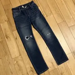 【美品】GAP ダメージ加工デニム 150