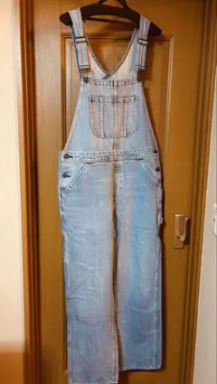 GAP ライトブルー オーバーオール S