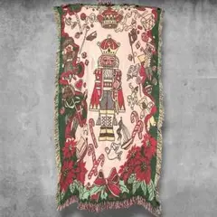 BNES キッズ ラグ タペストリー 古着 おもちゃ 王様 お菓子 クリスマス