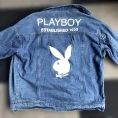 プレイボーイ　playboy デニムジャケット　ジージャン　USA製 プレイボーイ playboy デニムジャケット ジージャン USA製