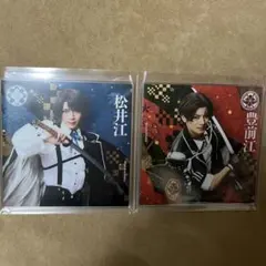 豊前江　松井江　TSUTAYA シブツタ　アクリルコースター　刀ミュ　刀剣乱舞