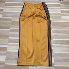 Needles トラックパンツ マスタード パープル