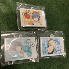 ツキウタ　ぱしゃこれミニアクリルキーホルダー 卯月新　水無月涙　皐月葵