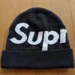 Supreme ニット帽・ビーニー 黒