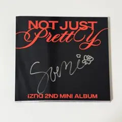 izna Not Just Pretty アルバム ジミン 直筆サイン 入り - メルカリ