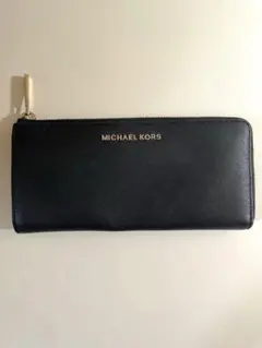 MICHAEL KORS ブラック 長財布