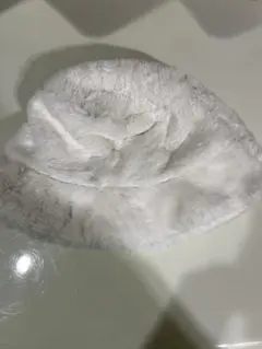 ホワイトバケットハット 56-58cm