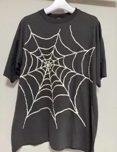 希少80sスパイダーウェブ Tシャツ蜘蛛蓄光 SPIDERWEBヴィンテージxl